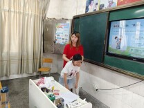 南华大学“春晖医路，湘韵暖行”志愿服务队开展应急救科普进校园活动