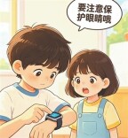 避免电话手表损伤孩子视力