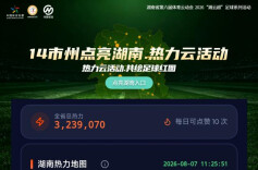 2026“湘云超”│常德热力破圈三湘！120万值领跑全省，14市州点亮竞速激战正酣