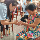 福彩传温情，青春践初心！湘潭福彩第十季“我用双手挣学费”活动走进养老中心
