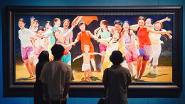 “王沂东油画艺术展”在长沙开幕