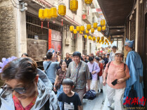 龙溪古镇迎来全国200余名游客沉浸式探秘