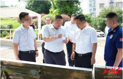 【贯彻落实区党代会精神】吴国良调研电动摩托车充电桩建设和防溺水工作