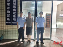 贪小便宜顺手牵羊盗走儿童自行车！邵东公安速破案擒获窃贼挽损
