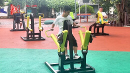 烈士公园健身广场焕新亮相，暖心细节等您体验