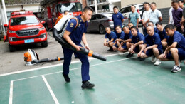 以训备战！武陵源区开展森林消防队伍扑救能力实训