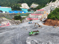 高温不停步 安全不松懈——辰溪抽水蓄能电站项目建设正酣