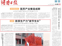 涟源新质生产力“拔节生长”|湖南日报市州头条