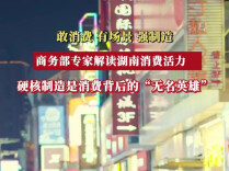 活力中国调研行 | 商务部专家解读湖南消费活力：消费场景在前，硬核供应链在后