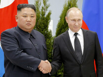 普京向金正恩致贺电
