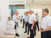 沈晓明走访调研爱尔眼科医院集团股份有限公司