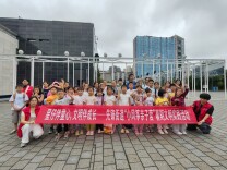 探简牍，护眼眸！先锋街道“小风筝亲子营”开启“追风之旅”