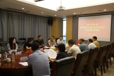 深圳海铭德科技董事长蒋海兵一行来岳阳临港高新区考察座谈