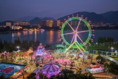 组图丨郴州资兴：夜游东江湾