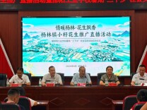 邵阳工业学校“三下乡”启动，助力杨林小籽花生直播推广