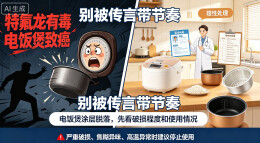 电饭煲内胆涂层掉了，真的得马上扔吗？