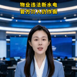 百姓说话 | 物业违法断水电，官方介入仍作假
