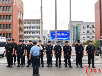 厉兵秣马护盛会 藏蓝担当铸平安  桃江公安全力护航第十五届省运会
