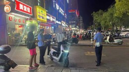 未成年人深夜“飙车炸街”  临澧交警依法查处