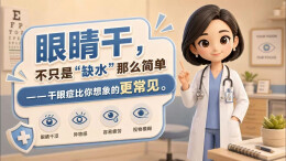 动画视频｜眼睛干，不只是“缺水”那么简单——干眼症比你想象的更常见