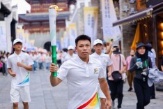 相约益阳 燃动省运｜火炬手谌利军：想把奋勇向前、勇敢追梦的信念传递给大家 