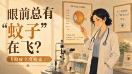 动画视频｜眼前总有“蚊子”在飞？飞蚊症全攻略来了！