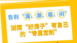 告别“漏、潮、霉、闷”，湖南“好房子”有自己的“专属定制”