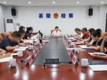 茶陵检察召开办案质效分析会暨重点工作推进会