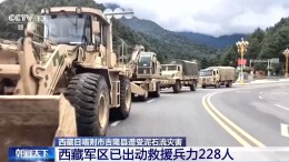 道路损毁、通信中断 吉隆县抢险救援正在展开