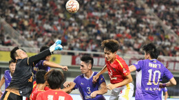 “湘超”第四轮：长沙队1比1战平湘潭队