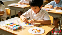 孩子远离电子产品仍近视？拼豆成视力“隐形杀手”