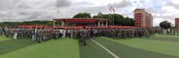 青春淬火 迷彩落幕——隆回九中2026级新生军训圆满闭营