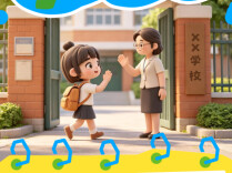 【AI条漫】开学第一课！先给安全“打个气”