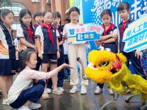 当开学报到遇上人工智能——博才金鹰小学学子这样“智”取新学期