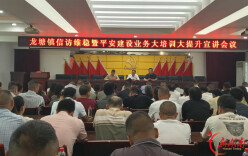 涟源市委政法委赴龙塘镇开展大宣讲活动