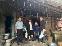 新田：迎战台风“沙德尔” 山区提前转移507人保安全