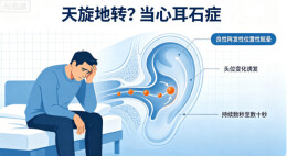 翻身就天旋地转！男子突发眩晕以为脑溢血，原是耳石在“捣乱”