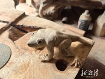 慢行者的刀锋 一位特殊木雕师的“根”与“路”