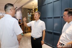 曾超群检查中心城区城市安全工作