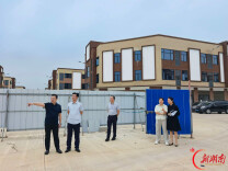 娄底市商务局、市重点项目事务中心联合督导省重点建设项目