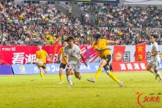 “湘超”第五轮：怀化队1:1战平株洲队