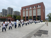 第十一届全省民族运动会开幕式节目紧张排练中