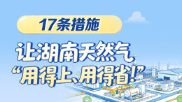 政策简读丨17条措施 让湖南天然气“用得上、用得省！”