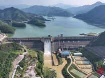 蓝山县毛俊水库：科学开闸泄洪 筑牢安全屏障