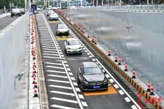 营盘路隧道匝道焕新提质