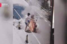 太惊险！“骑着骑着起火了”，几秒烧成火球……