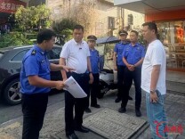 湘潭城管推进省第一生态环境保护督察组交办餐饮油烟问题整改