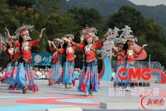 首届CMG广场舞大赛（永州·九嶷山站）激情开赛