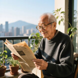 秋天我沿着河湾走了一截——给父亲|写给秋天的诗行（13）