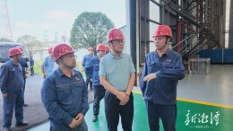 省第一生态环境保护督察组下沉岳塘区督察调研